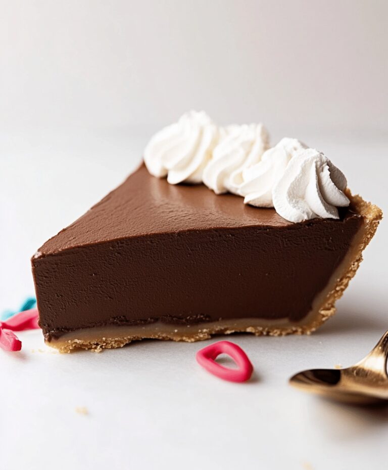 Easy Chocolate Pie Recipe
