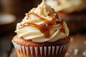 Salted Caramel Cream Cheese Cupcakes Recipe