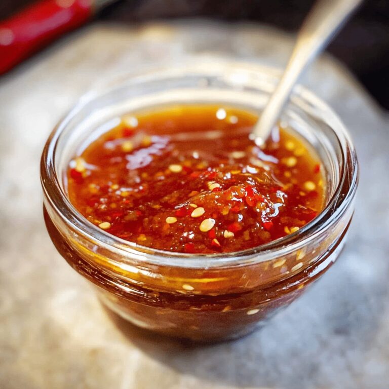 Spicy Homemade Sweet Chili Sauce Recipe