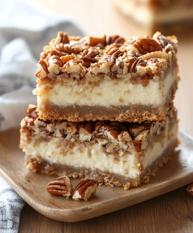 Pecan Pie Cheesecake Bars Recipe
