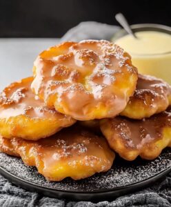 Crispy Big Apple Fritters Recipe