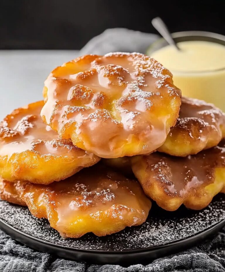 Crispy Big Apple Fritters Recipe