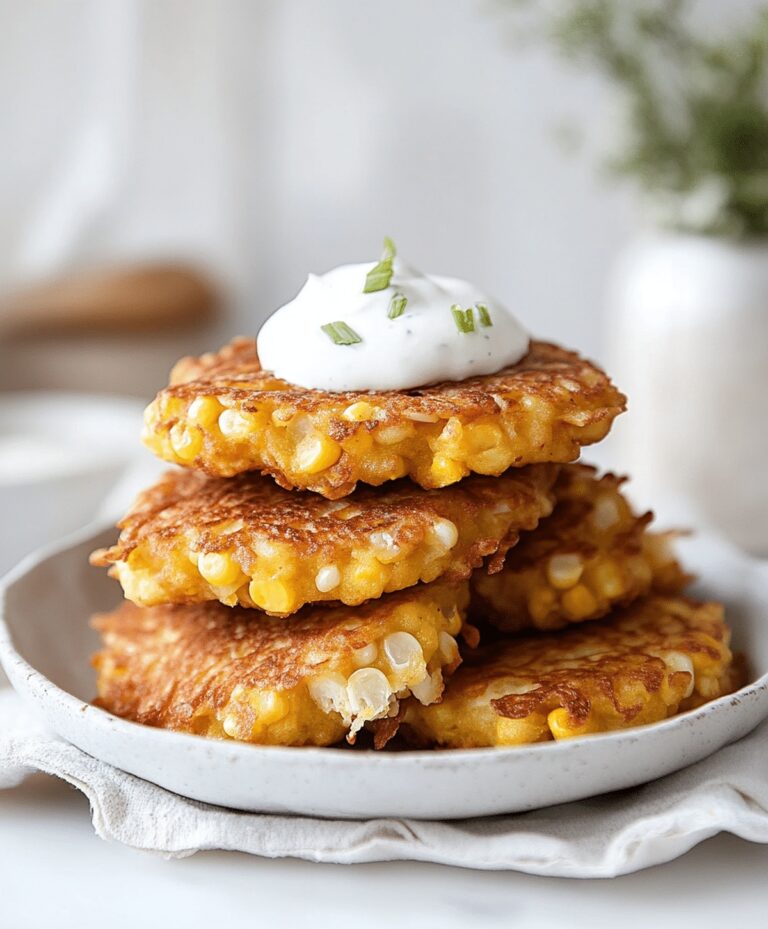 Corn Fritters Recipe