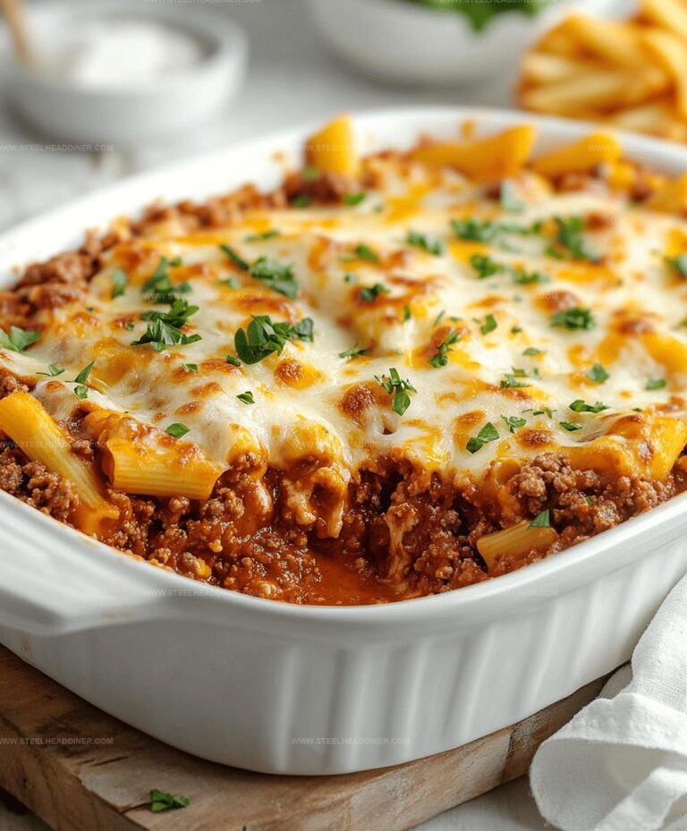 Easy Sloppy Joe Casserole Recipe
