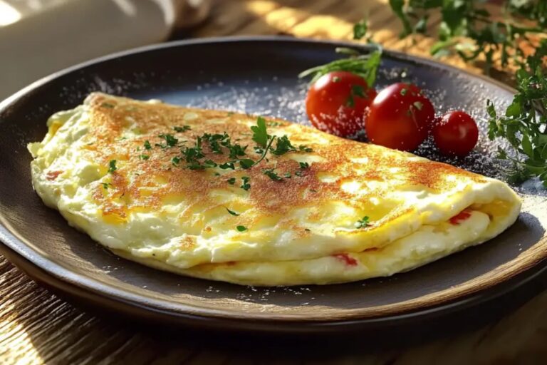 Mozzarella Omelet Recipe