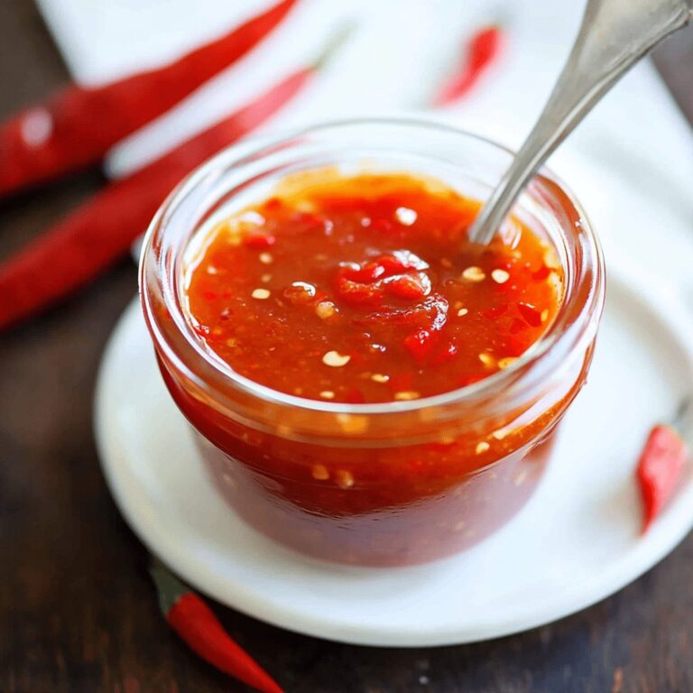 Homemade Sweet Chili Sauce Recipe