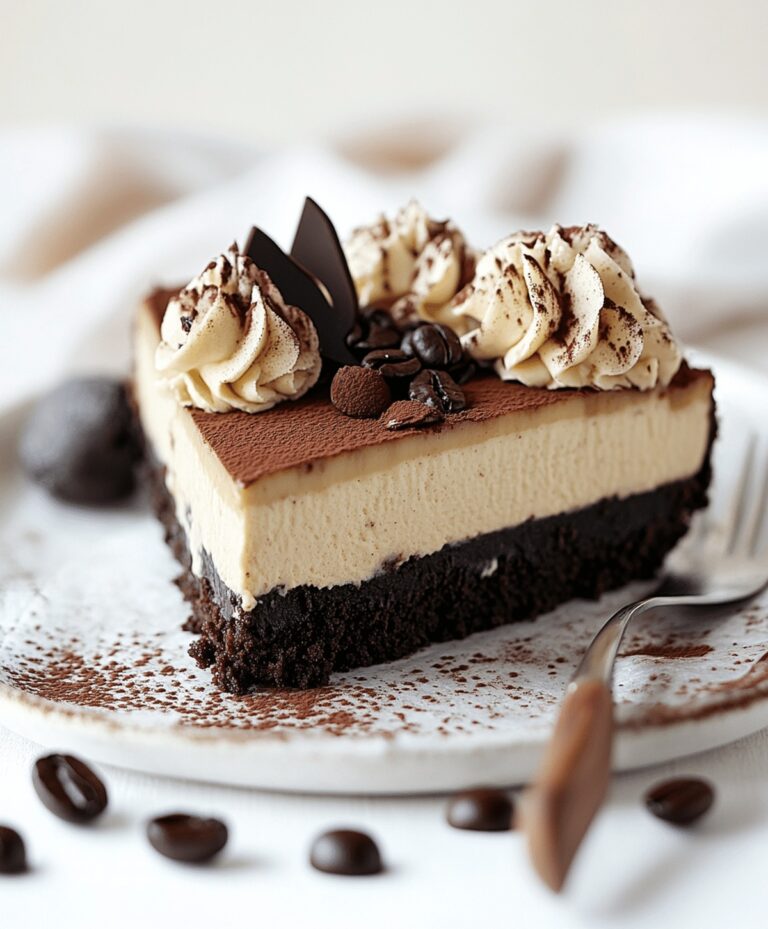 Coffee Brownie Cheesecake Recipe