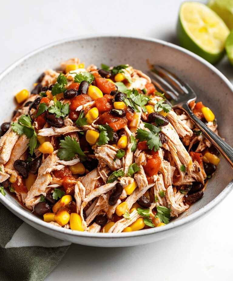 Easy Slow Cooker Mexican Chicken Recipe