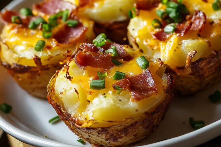 Loaded Potato Cups Recipe