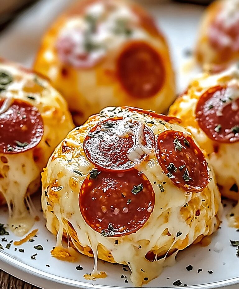 Pepperoni Pizza Bombs Recipe