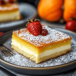 Pumpkin Magic Custard Cake Recipe