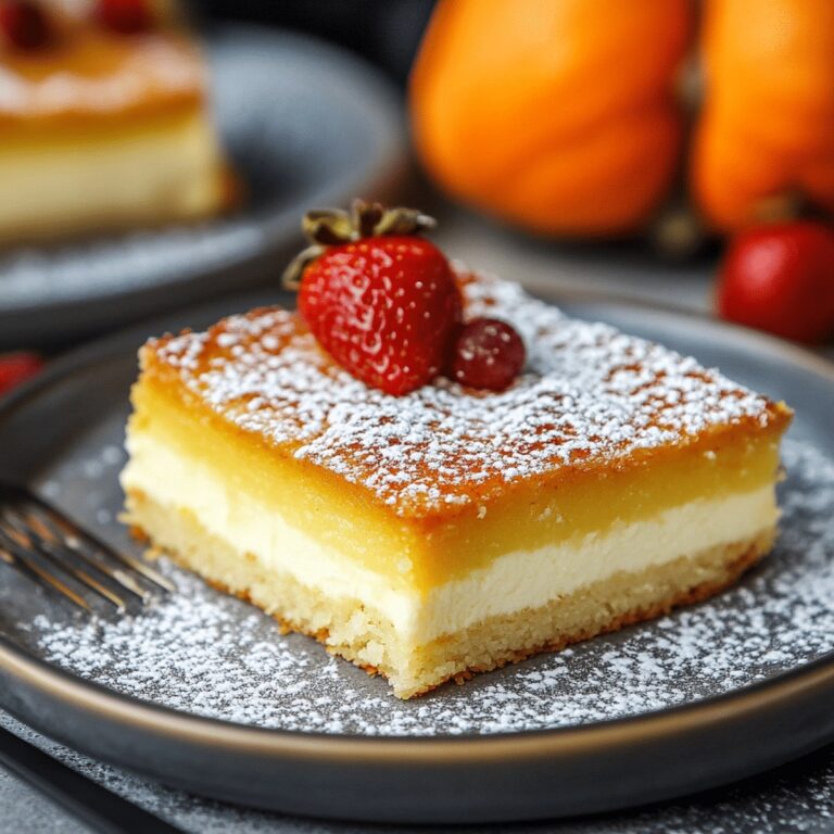 Pumpkin Magic Custard Cake Recipe