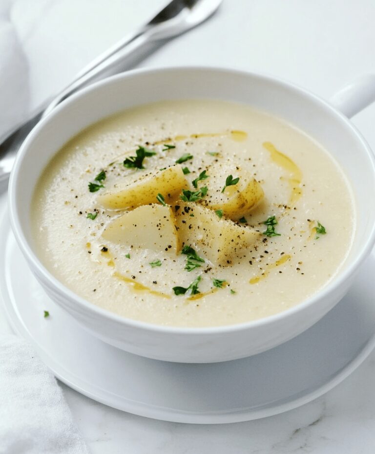 Creamy Potato Leek Soup Recipe