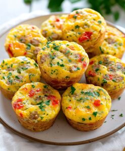 Easy Sausage Breakfast Muffins Recipe