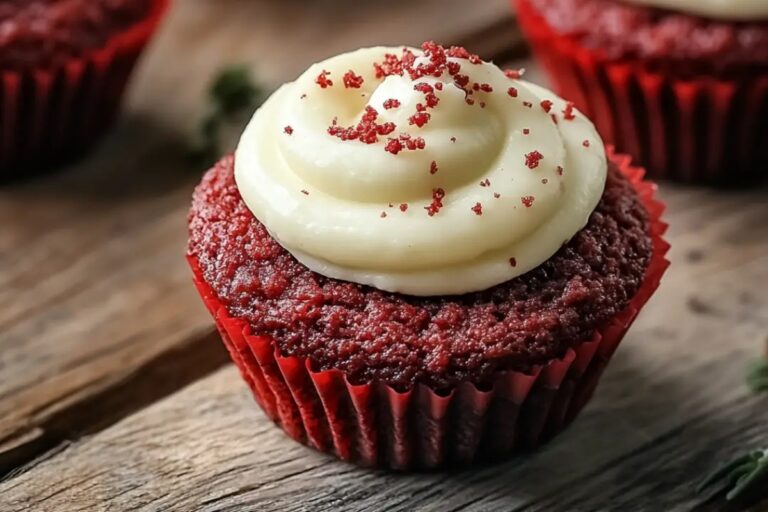 Red Velvet Cookie Cups With Cream Cheese Frosting Recipe