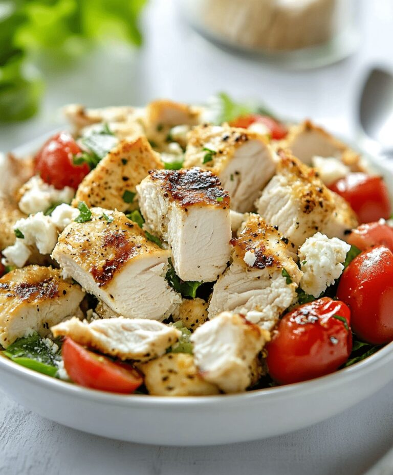 Baked Marinated Chicken Salad Recipe