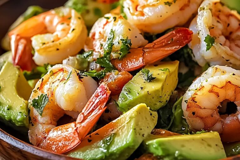 Zesty Lime Shrimp And Avocado Salad Recipe