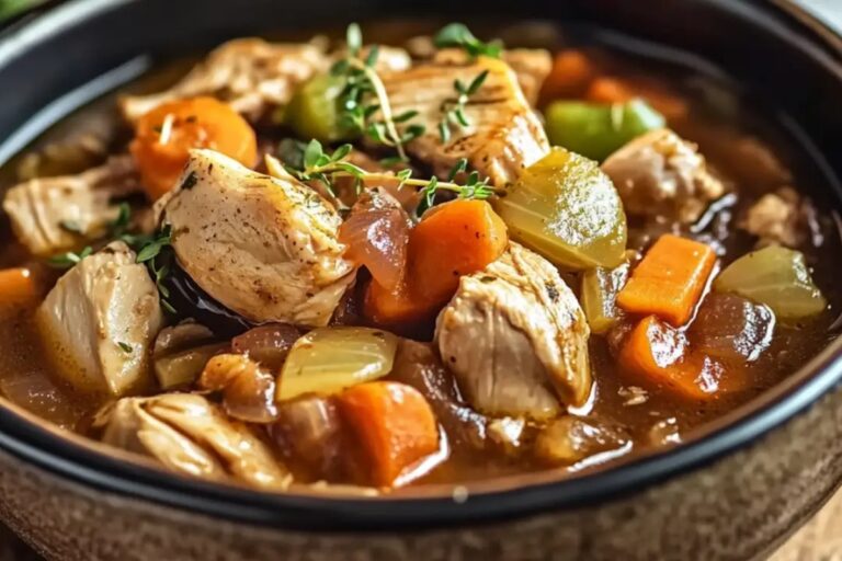 Hearty Chicken And Vegetable Stew Recipe
