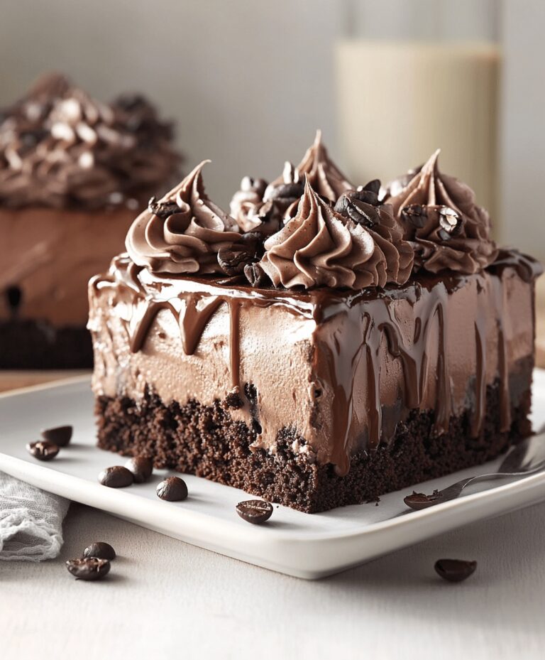 Best Espresso Infused Mocha Poke Cake Recipe