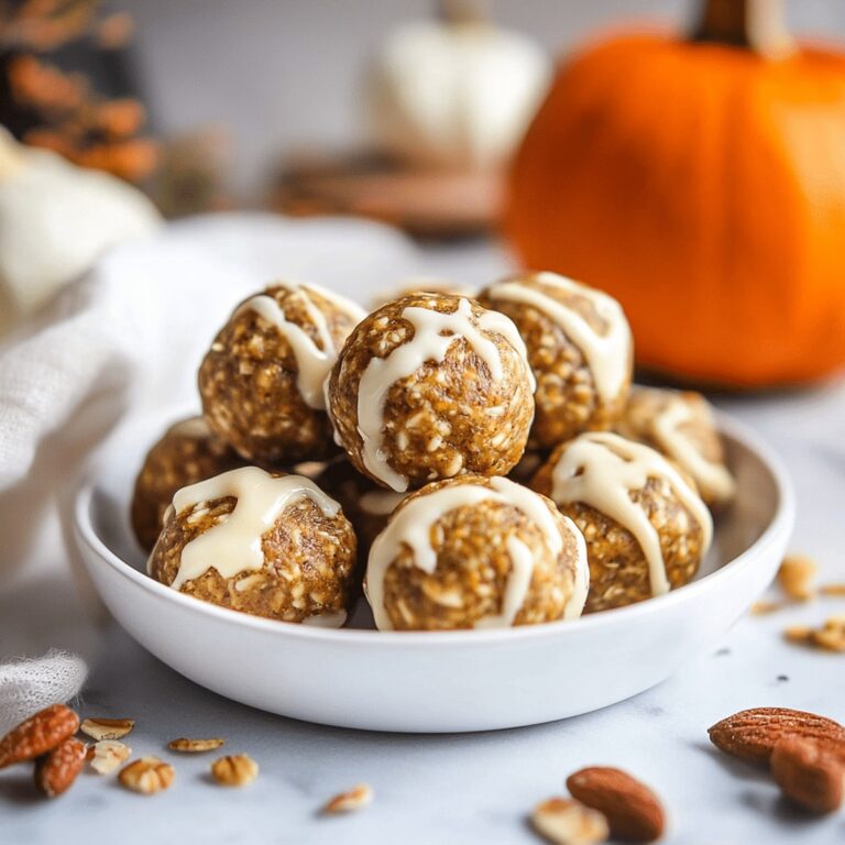 No-bake Healthy Pumpkin Pie Energy Balls Recipe