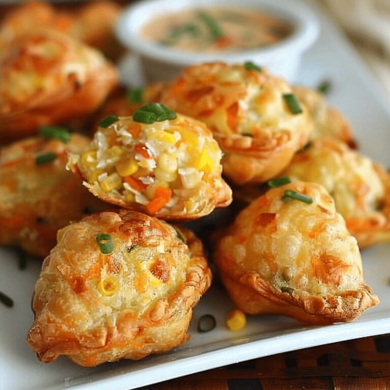 Sweet Corn Crab Puffs Recipe