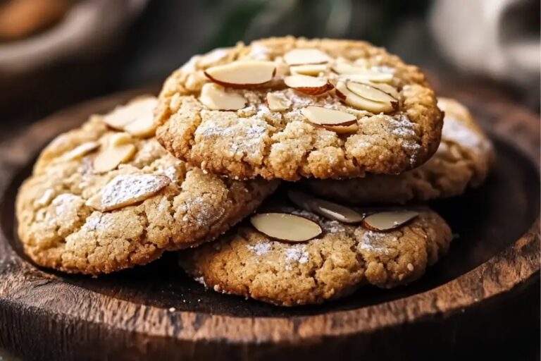 Buttery Almond Cookies Recipe