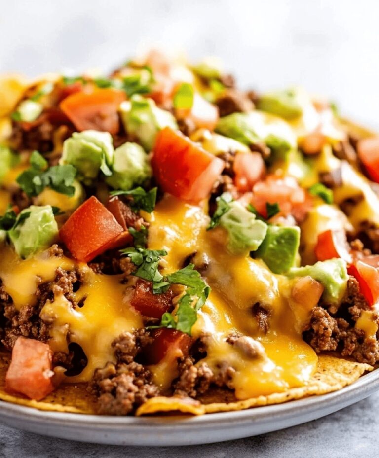 The Best Homemade Nachos With Ground Beef Recipe