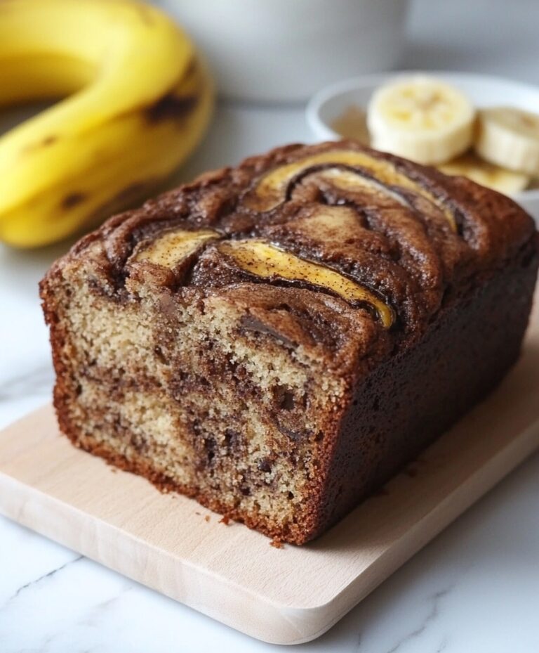 Moist Cinnamon Banana Bread Recipe