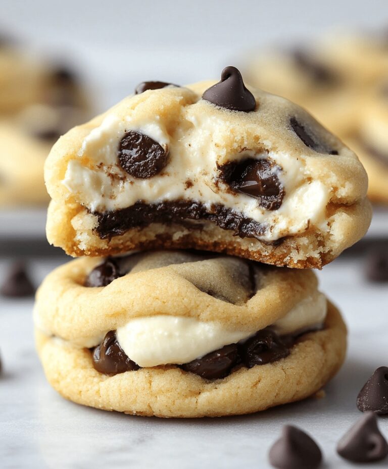 Chocolate Chip Cheesecake Cookies Recipe