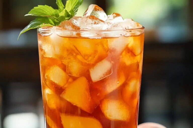 Sweet Peach Iced Tea Recipe