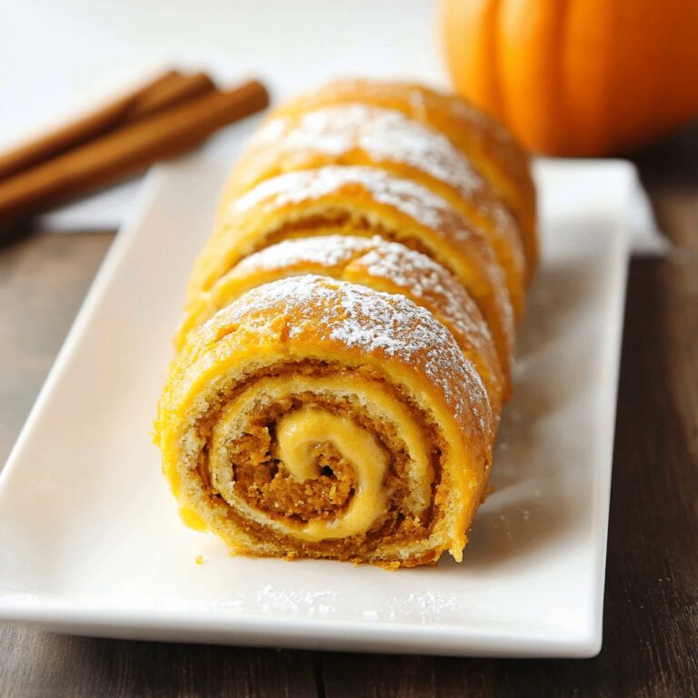 Pumpkin Rolls Recipe