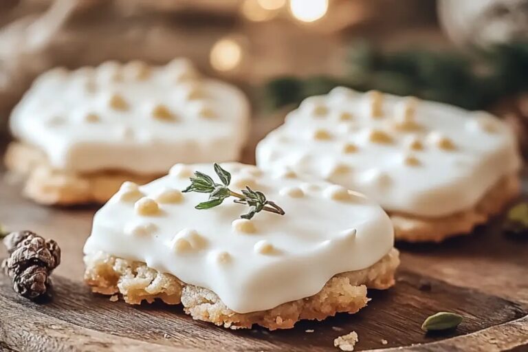 No-Bake Winter White Cookies Recipe