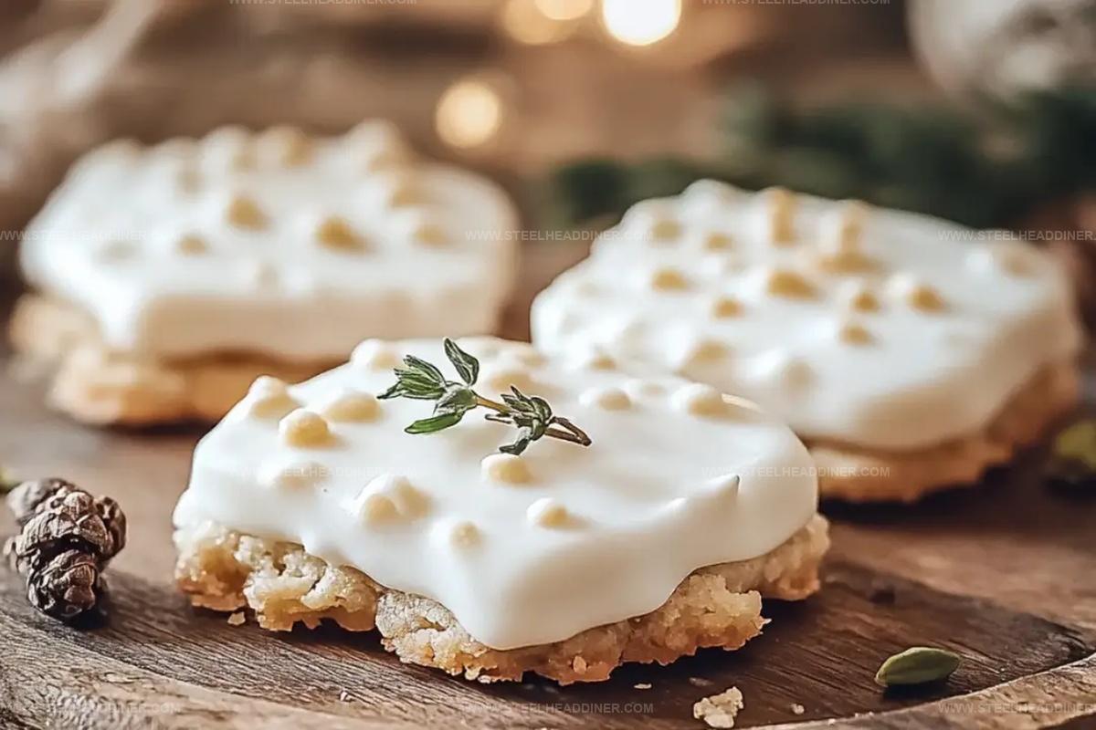 No-Bake Winter White Cookies Recipe