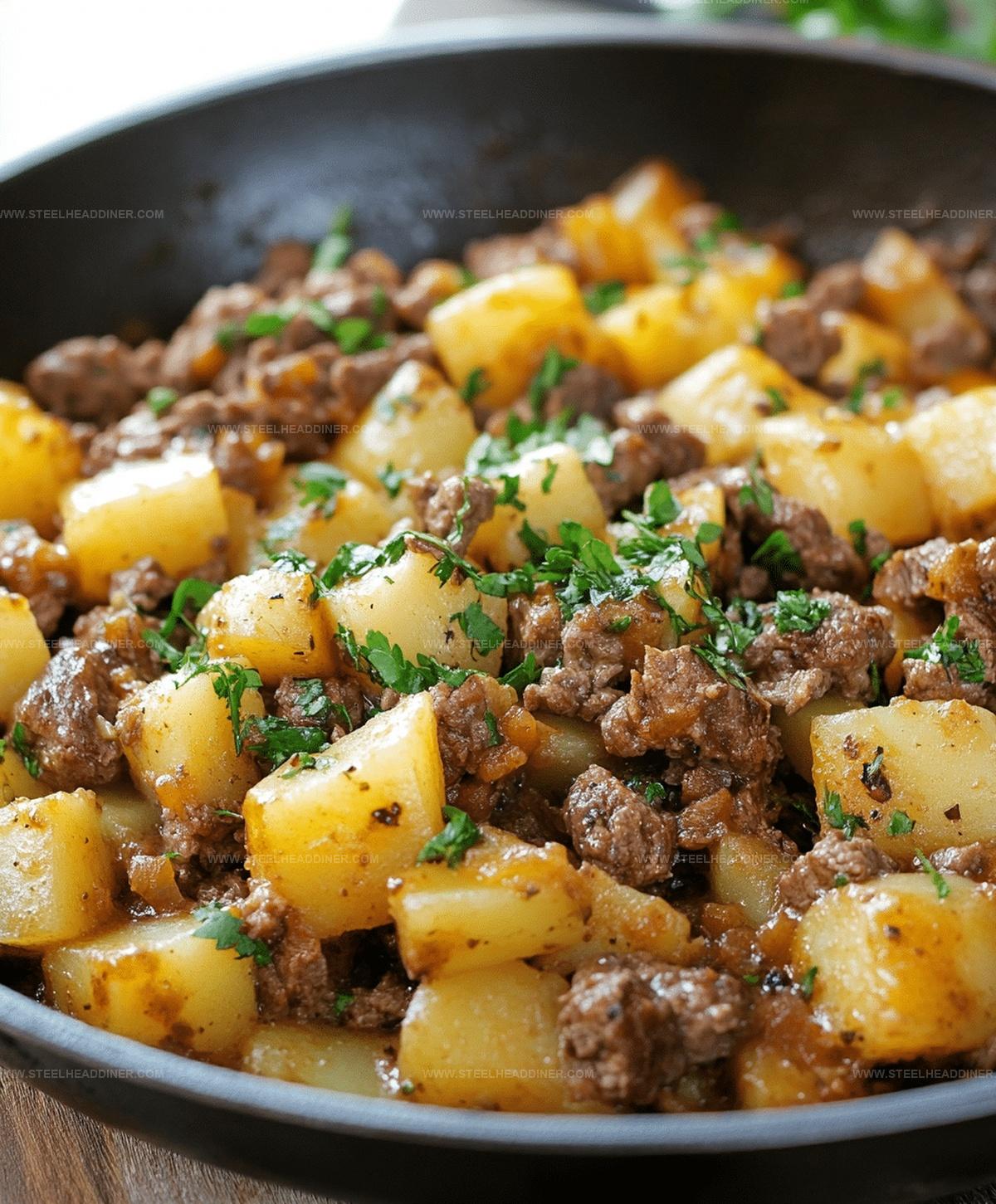 Beef And Potatoes Skillet Recipe