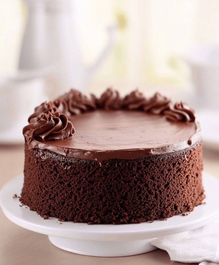 Perfect Homemade Chocolate Cake Recipe