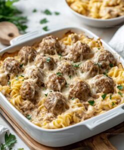 Swedish Meatball Casserole Recipe