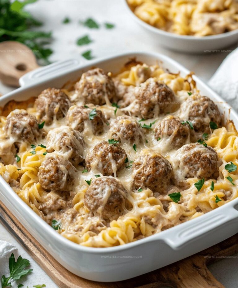 Swedish Meatball Casserole Recipe