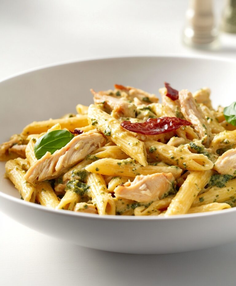 Delicious Chicken Pesto Pasta Recipe