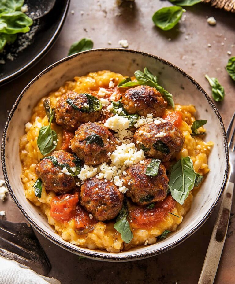 Tender Greek Chicken Meatballs Recipe