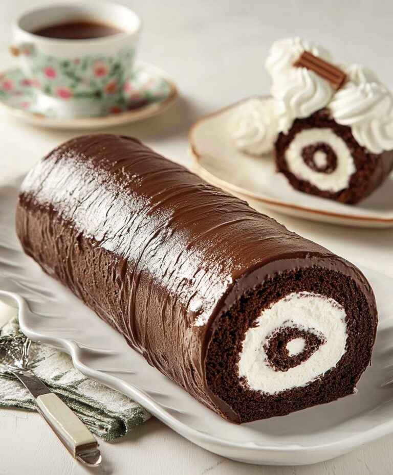 Choco Swiss Roll Delight Recipe