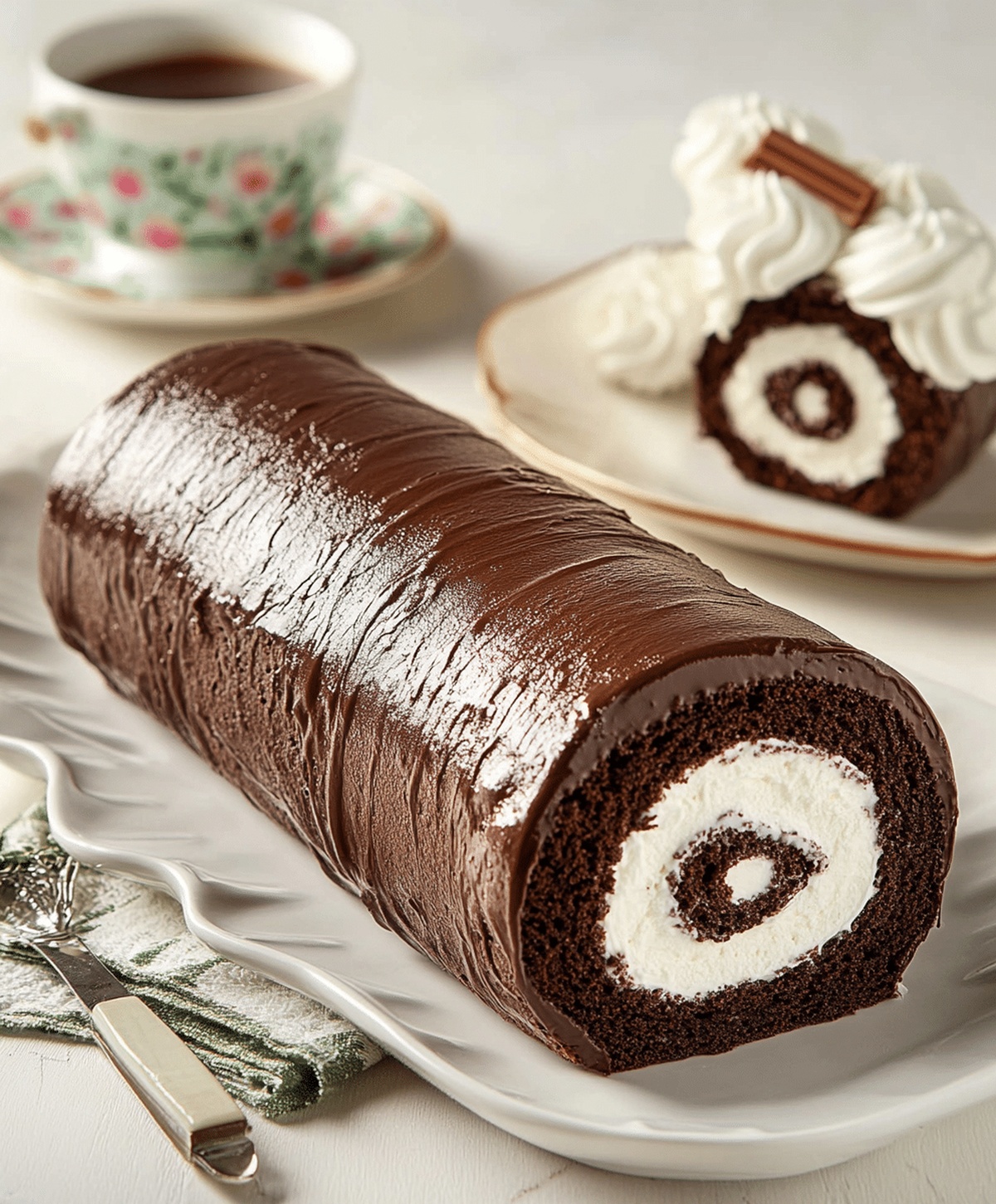 Choco Swiss Roll Delight Recipe