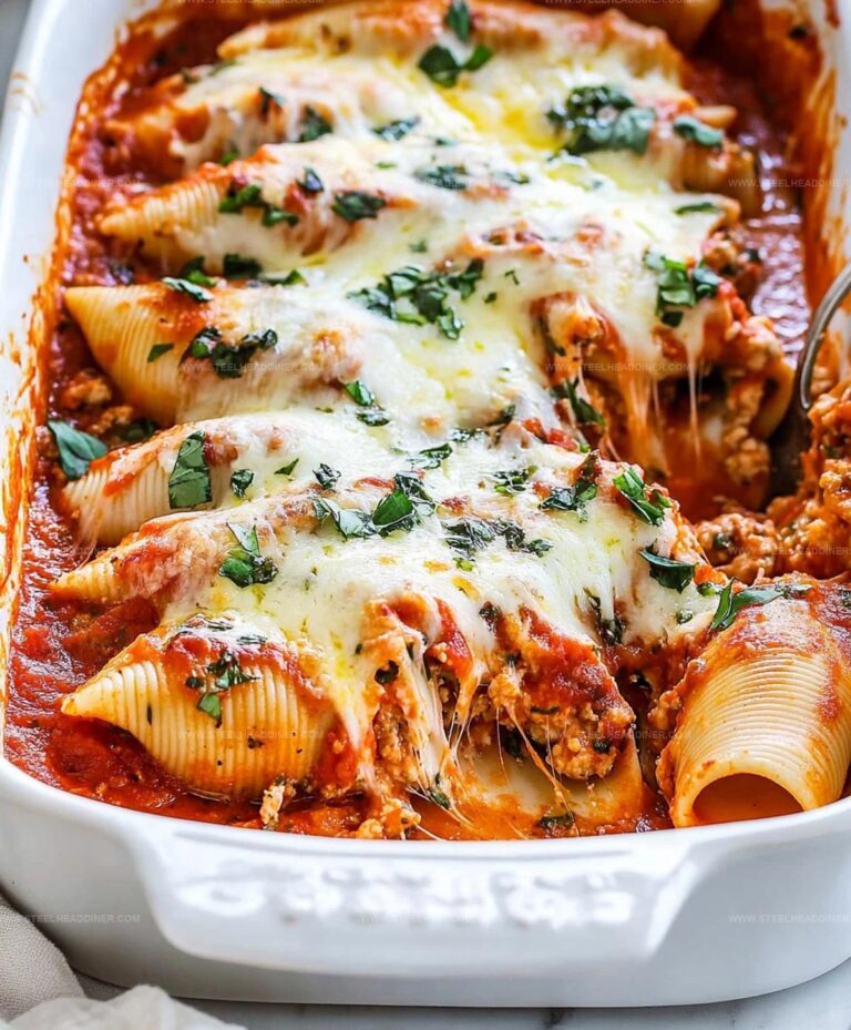 Cheesy Stuffed Shells Recipe
