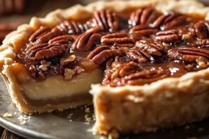 Caramel Pecan Delight Pie Recipe