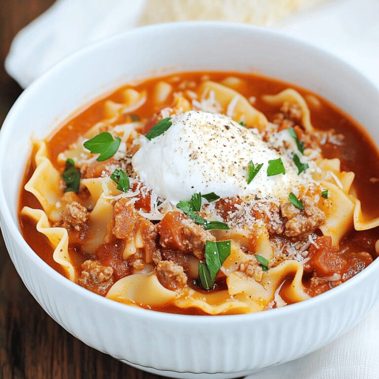 Lasagna Soup Recipe