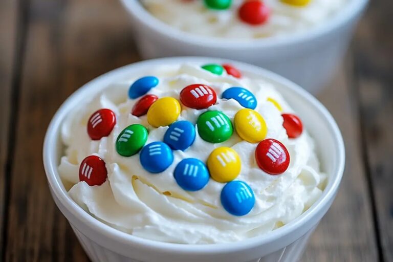 M&Ms Cool Whip And Pudding Frosting Recipe