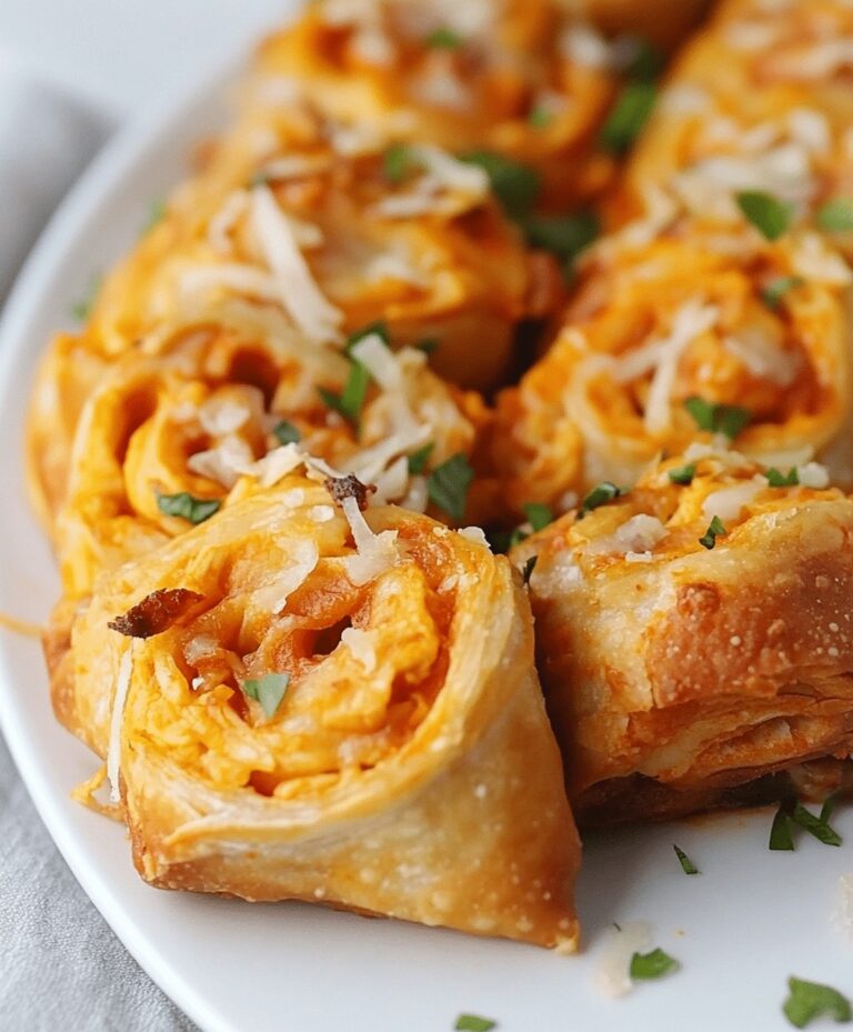 Buffalo Chicken Pizza Rolls Recipe