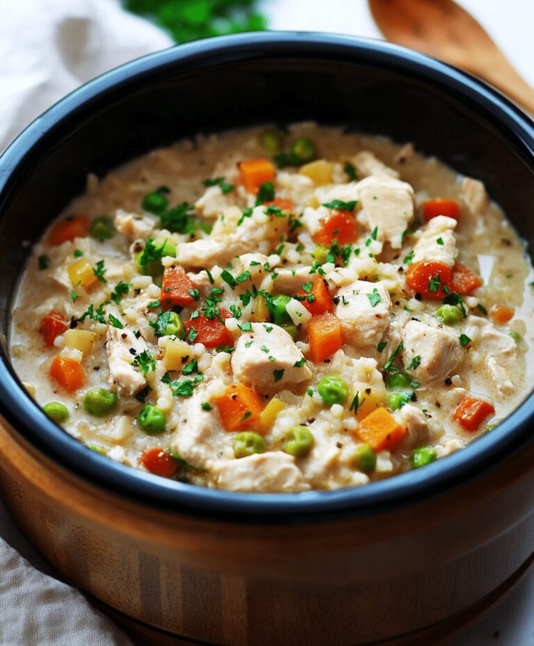 Slow Cooker Chicken And Rice Recipe
