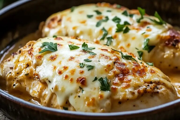 Slow Cooker Cheesy Mozzarella Chicken Recipe