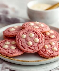 Soft Pink Velvet Cookie Recipe