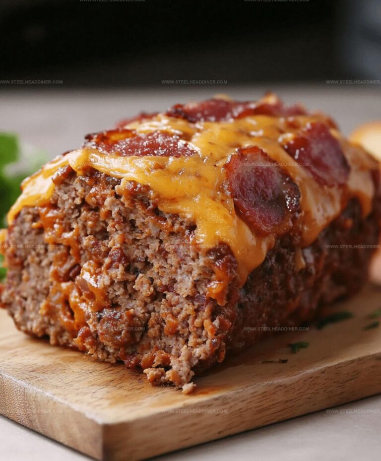 Bbq Bacon Cheeseburger Meatloaf Recipe